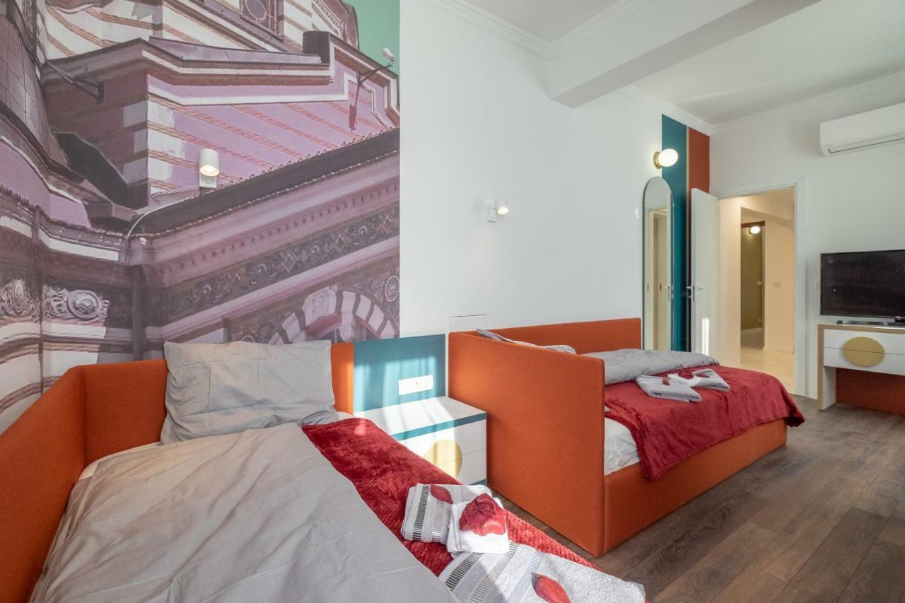 Vitosha Blvd 3-Bedroom, 2-Bathroom Lux Suite Sofia Buitenkant foto