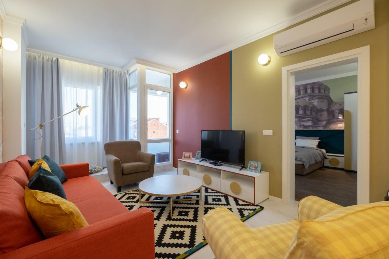 Vitosha Blvd 3-Bedroom, 2-Bathroom Lux Suite Sofia Buitenkant foto